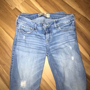 Hollister ripped jeans